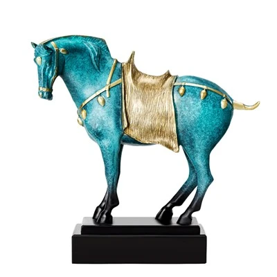 Bronzestatuer af små dyr